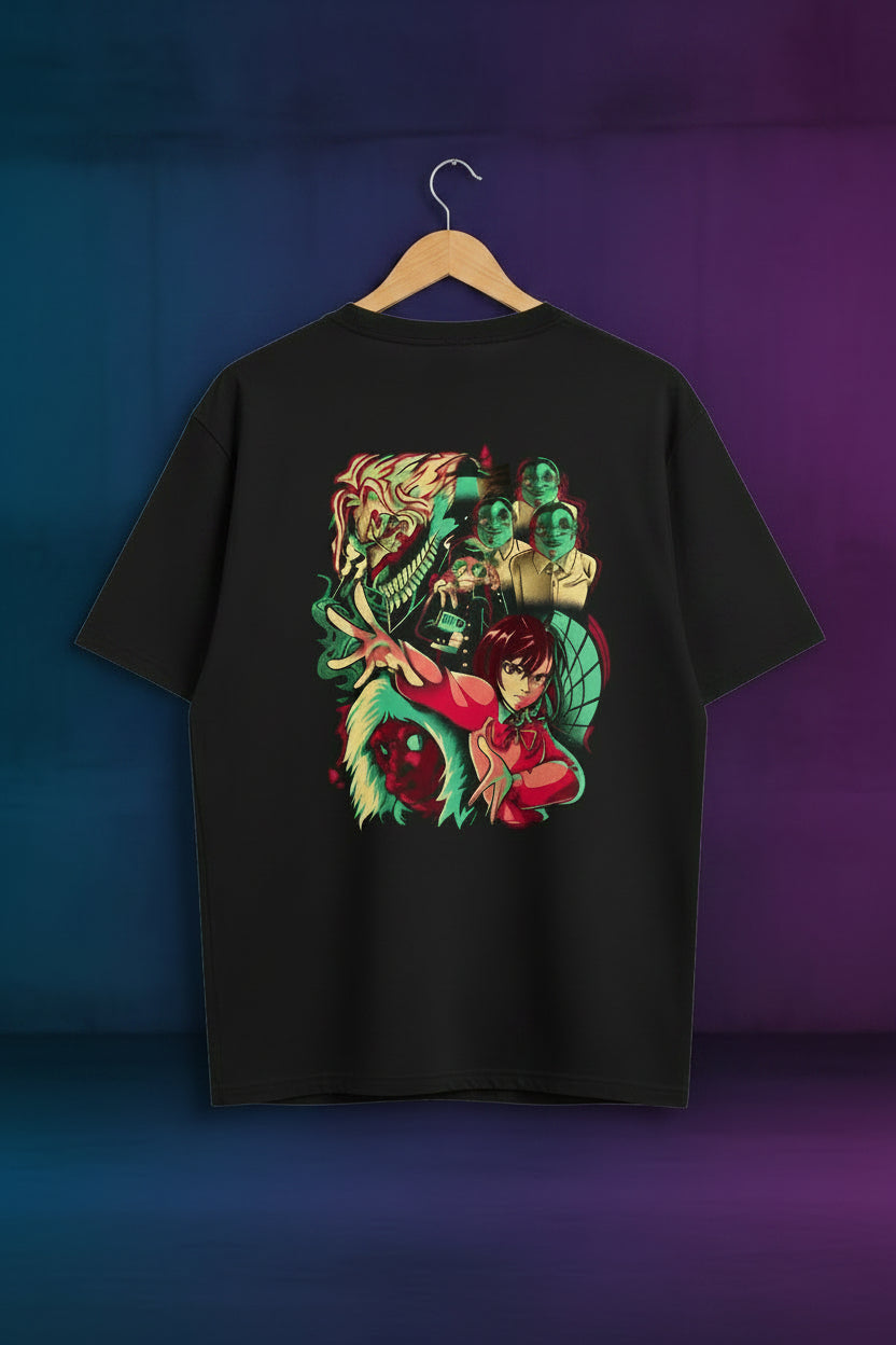 Serpo Dan Da Dan Unisex Graphic T-Shirt – Anime Streetwear | Lunara Ink