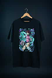 Momo Ayase Dan Da Dan Unisex Graphic T-Shirt – Anime Streetwear | Lunara Ink
