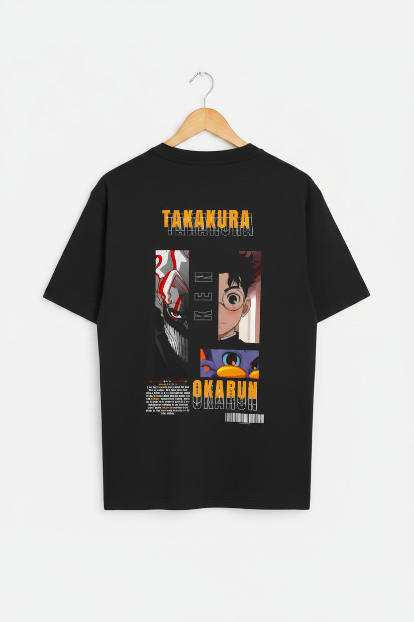 Okarun Dan Da Dan Unisex Graphic T-Shirt – Anime Streetwear | Lunara Ink