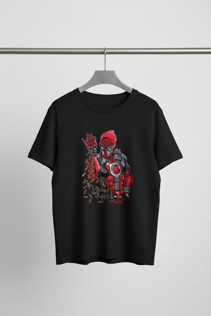 Deadpool Graphic Oversized T-Shirt | Unisex