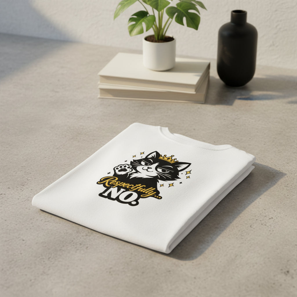 Respectfully NO Graphic Unisex T-Shirt