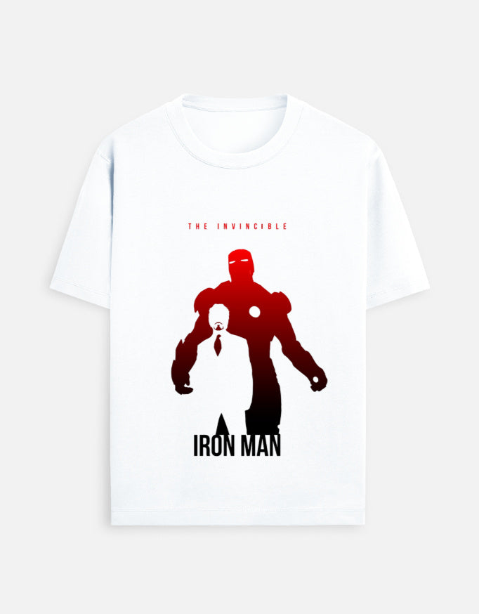 Iron Man Invincible Graphic Tee | Unisex Oversized T-Shirt