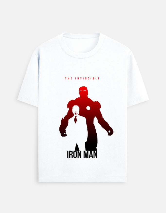 Iron Man Invincible Graphic Tee | Unisex Oversized T-Shirt