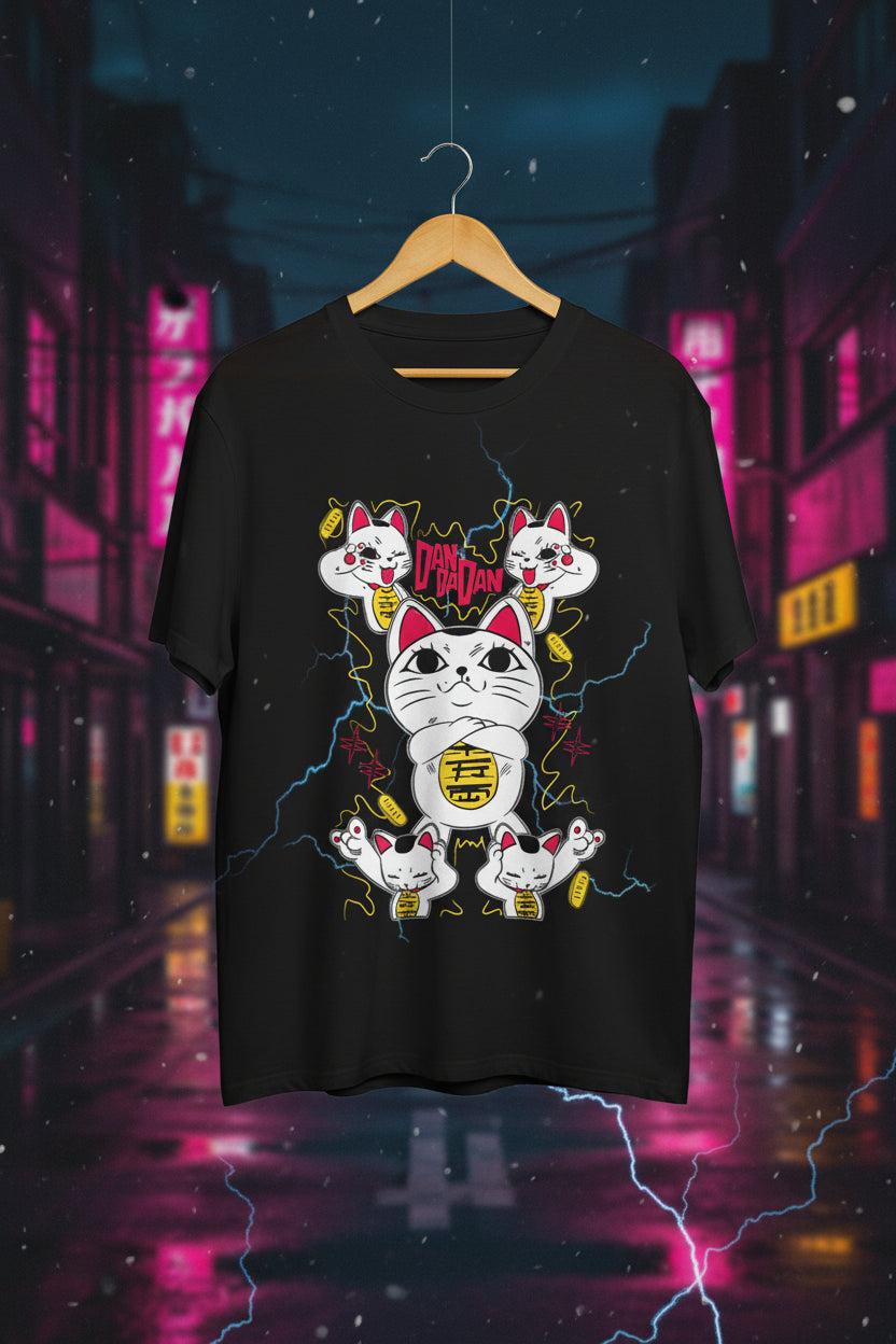 Turbo Cat Oversized Unisex T-Shirt