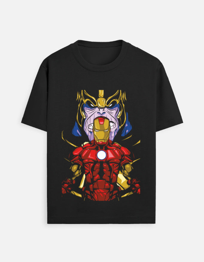 Iron Man vs Thanos Graphic Tee | Unisex T-Shirt