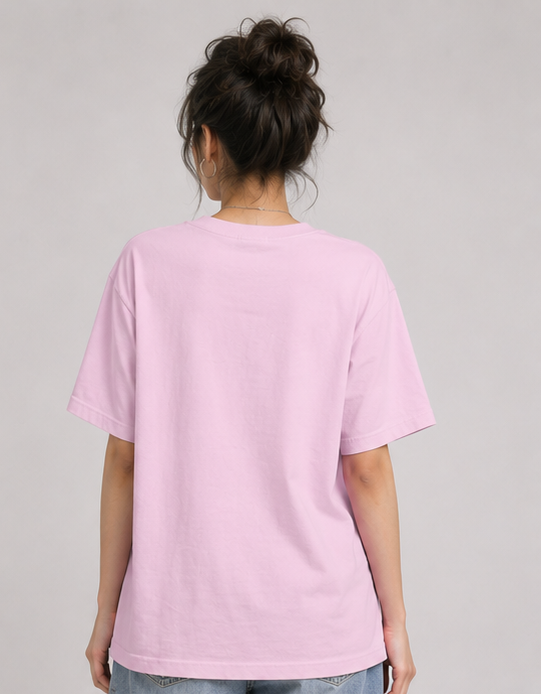 Rose Unisex Oversized Tee