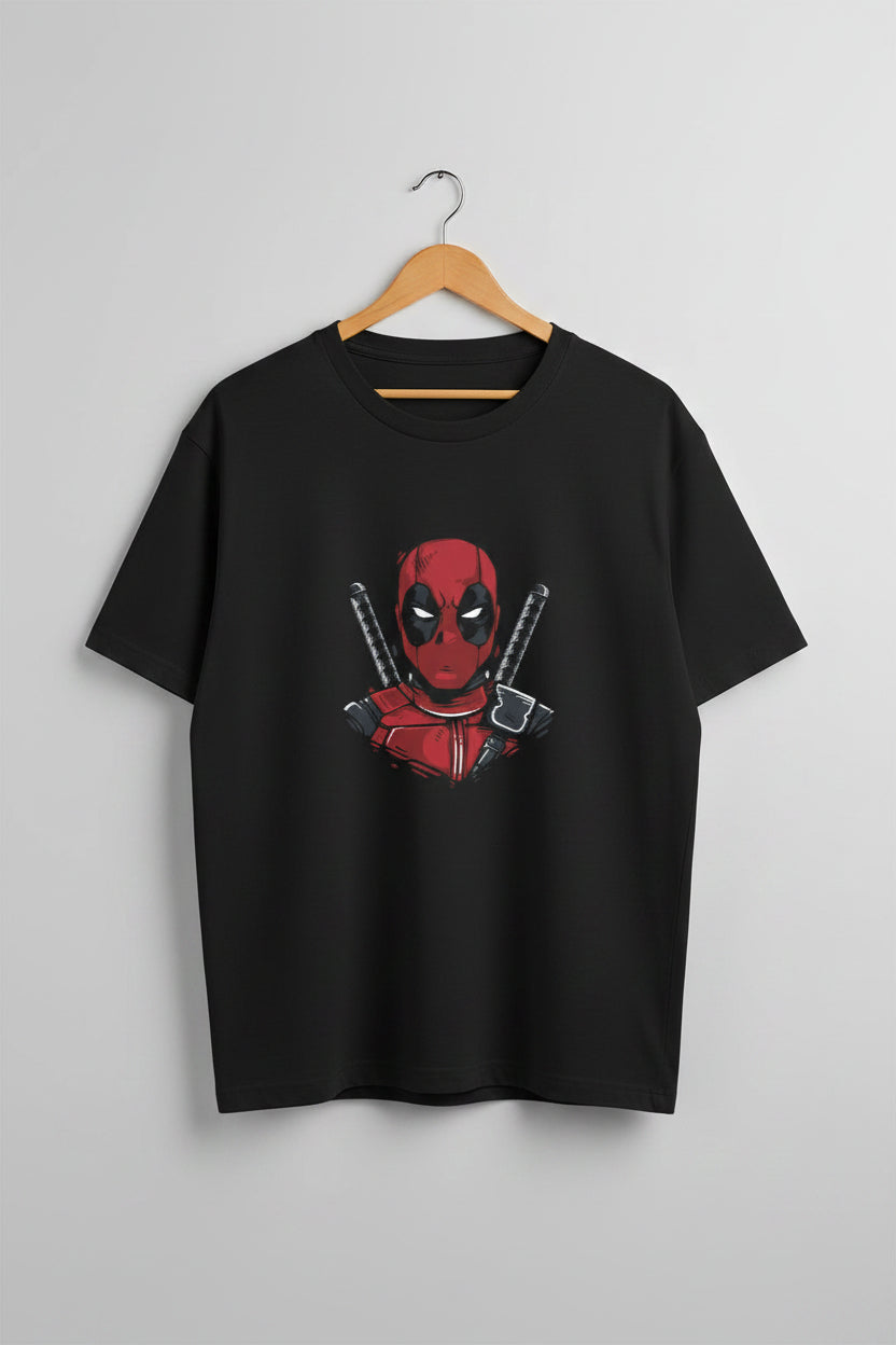 Deadpool Graphic Crew T-Shirt | Unisex