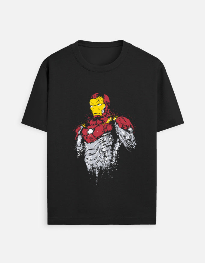Iron Man Halftone Graphic Tee | Unisex T-Shirt