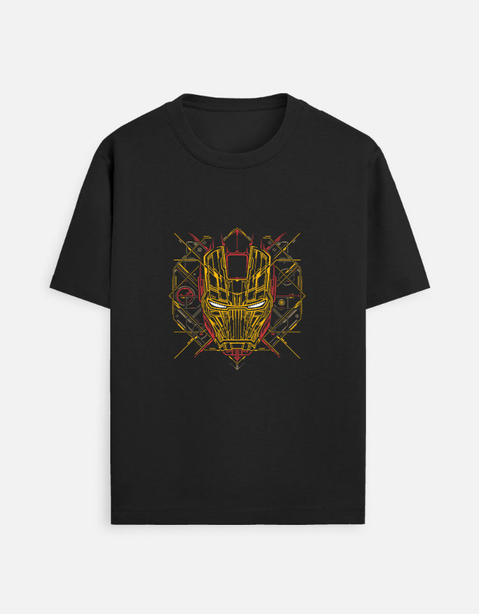 Iron Man Mask Graphic Tee | Unisex T-Shirt