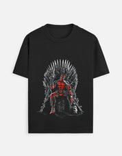 Deadpool Iron Throne Graphic T-Shirt | Unisex