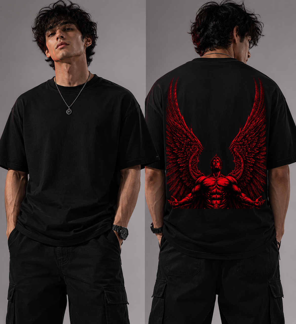 HIGH WINGS Unisex Oversized T-Shirt