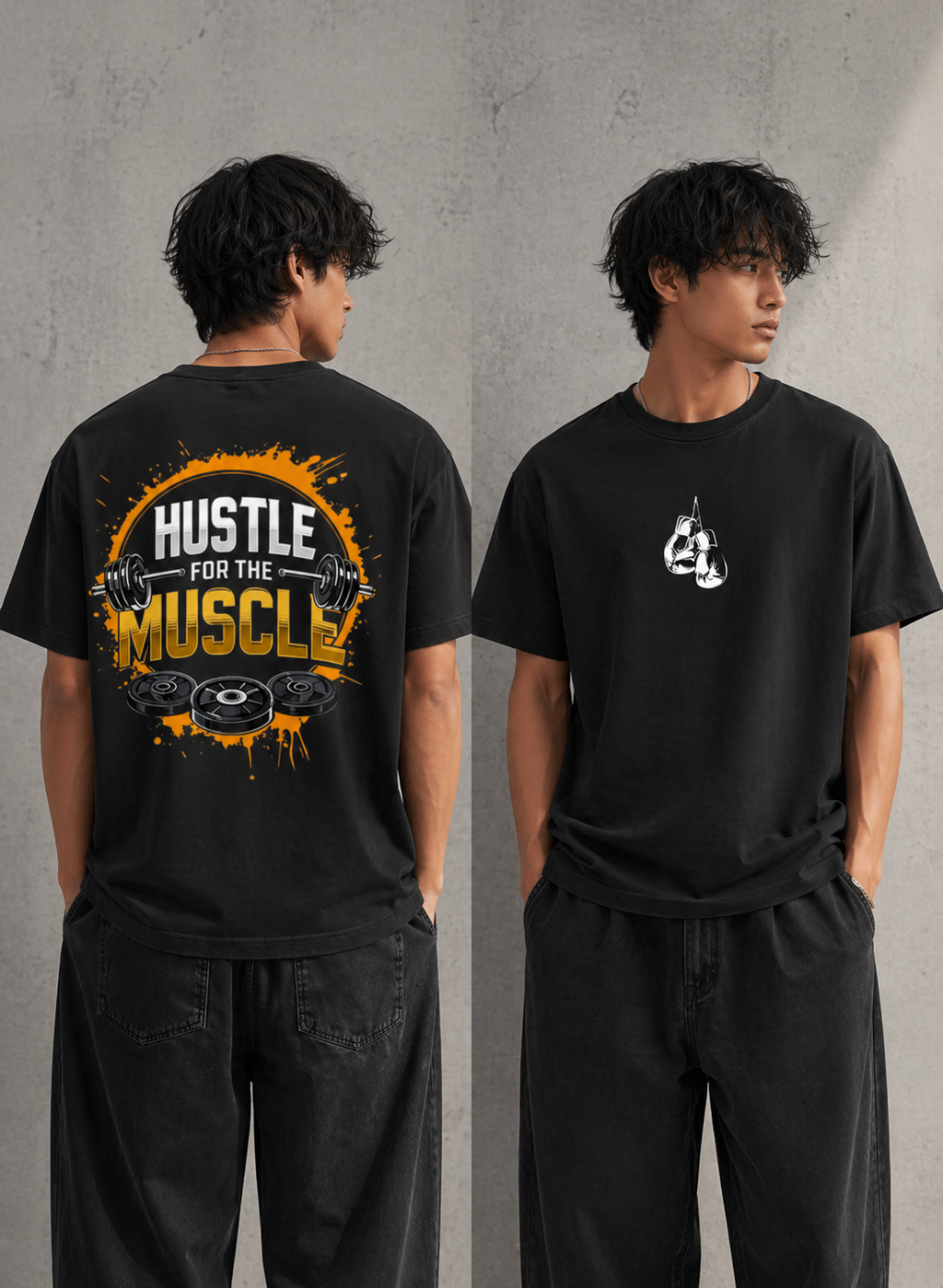 Hustle for the Muscle Unisex T-Shirt