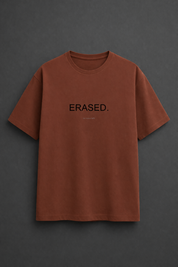 Erased | No Trace Left Oversized Graphic Tee