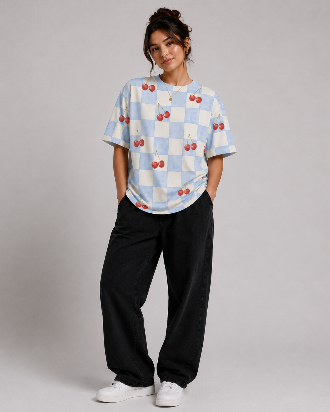 Cherry Love Unisex Oversized Tee