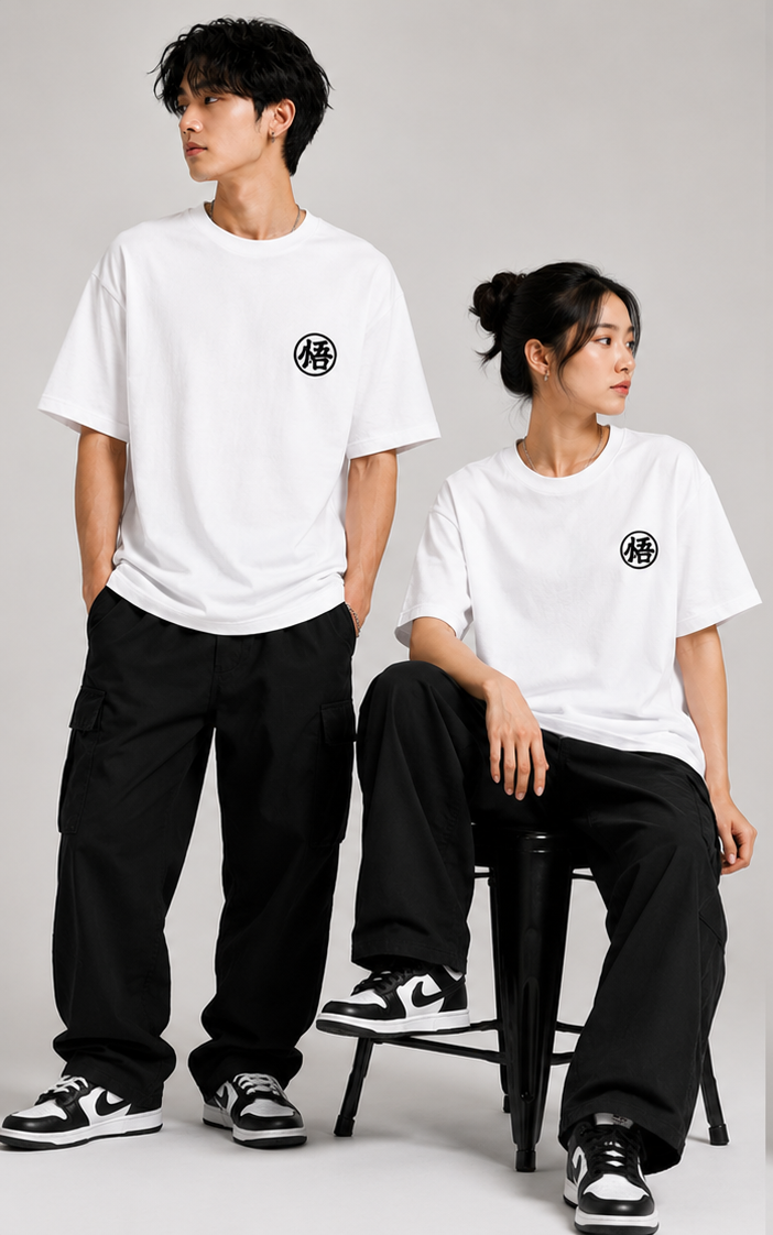 GOKU Oversized Graphic Tee – Lunara Ink