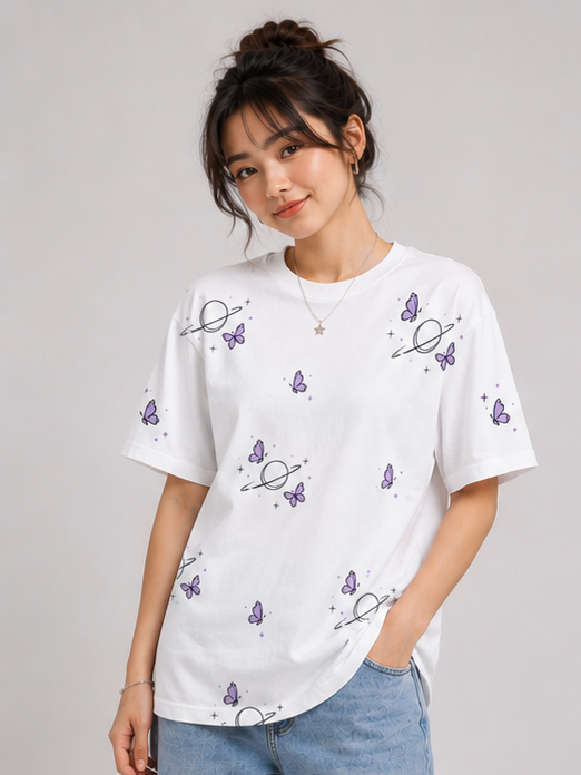 Magic Realm Unisex Oversized Tee