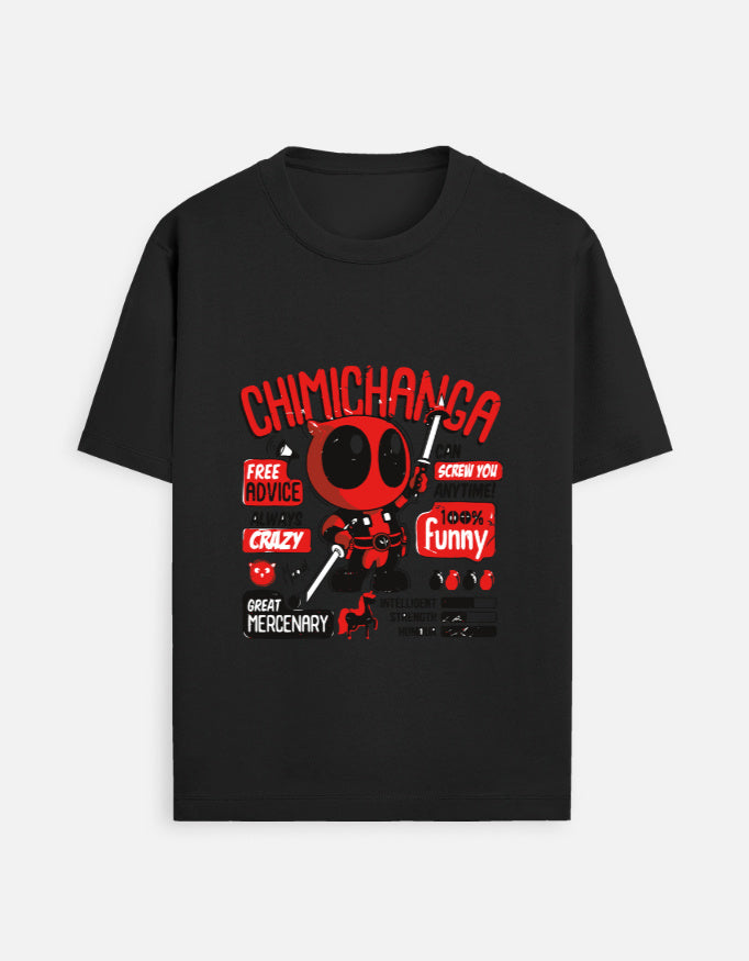 Deadpool Chimichanga Graphic T-Shirt | Unisex