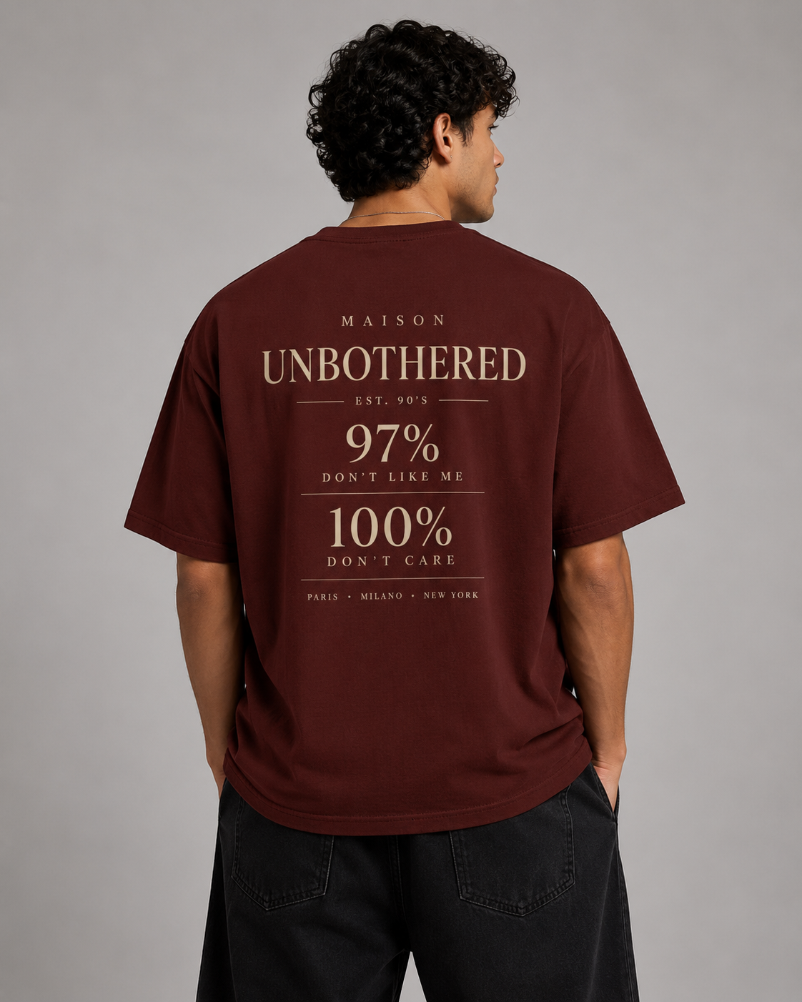 Maison Unbothered Unisex Classic Crew T-Shirt