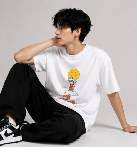 Dragon Ball Z Oversized Graphic Tee – Lunara Ink