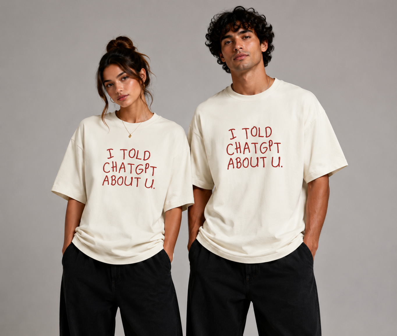 I Told ChatGPT About U Unisex Classic Crew T-Shirt