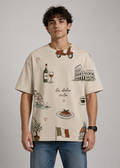 Classic Italy Unisex Oversized Tee