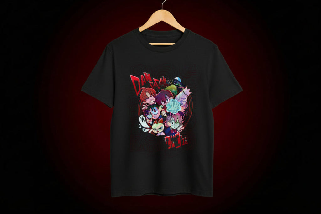 Dan Da Dan Unisex Graphic T-Shirt – Anime Streetwear | Lunara Ink