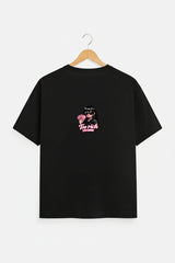 Too Rich to Care Oversized Graphic Tee