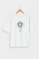 Unisex Oversized Celestial Sun T-Shirt