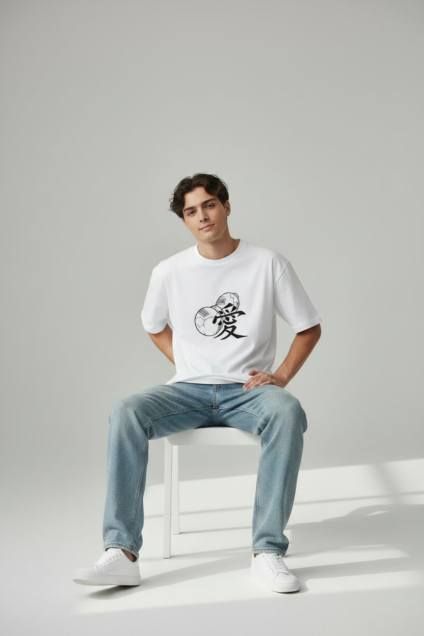 GAARA Oversized Graphic Tee – Lunara Ink
