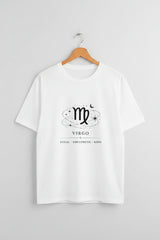 Virgo White Unisex T-Shirt