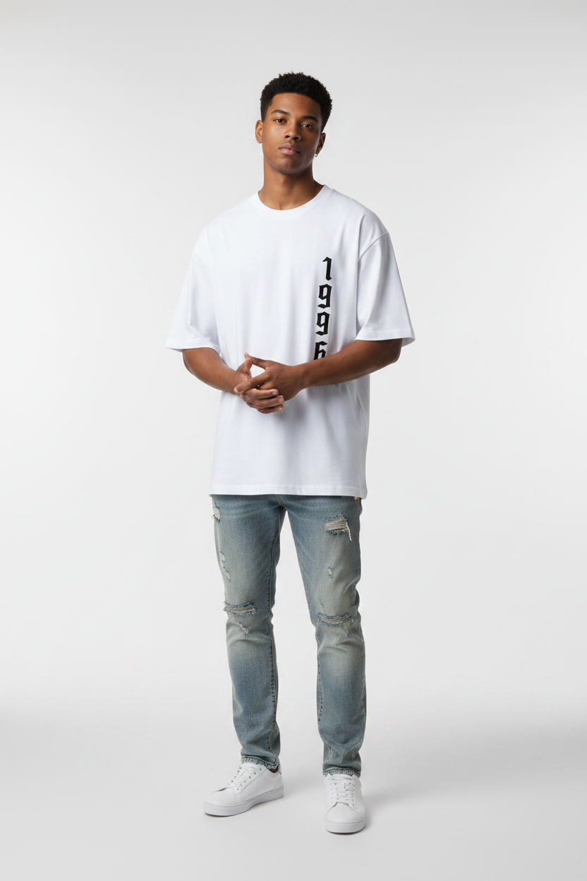 1996 Oversized T-Shirt | Vintage Graphic Tee – Lunara Ink