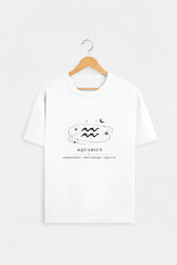 Aquarius White Unisex T-Shirt
