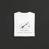 Sagittarius White Unisex T-Shirt