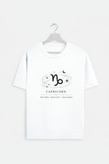 Capricorn White Unisex T-Shirt