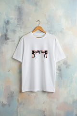 Unisex Oversized anime white Standard T-Shirt