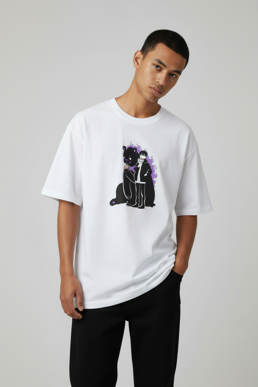 Sung Jin-Woo Chibi Oversized Graphic Tee – Lunara Ink