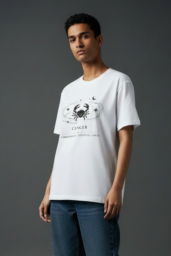 Cancer White Unisex T-Shirt