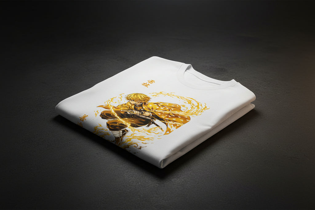 Zenitsu Demon Slayer Oversized T-Shirt