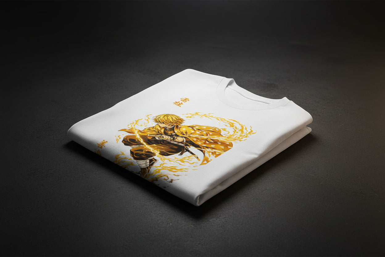 Zenitsu Demon Slayer Oversized T-Shirt