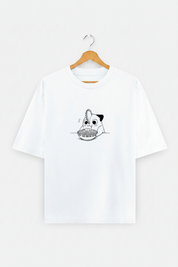 POCHITA Oversized Graphic Tee – Lunara Ink