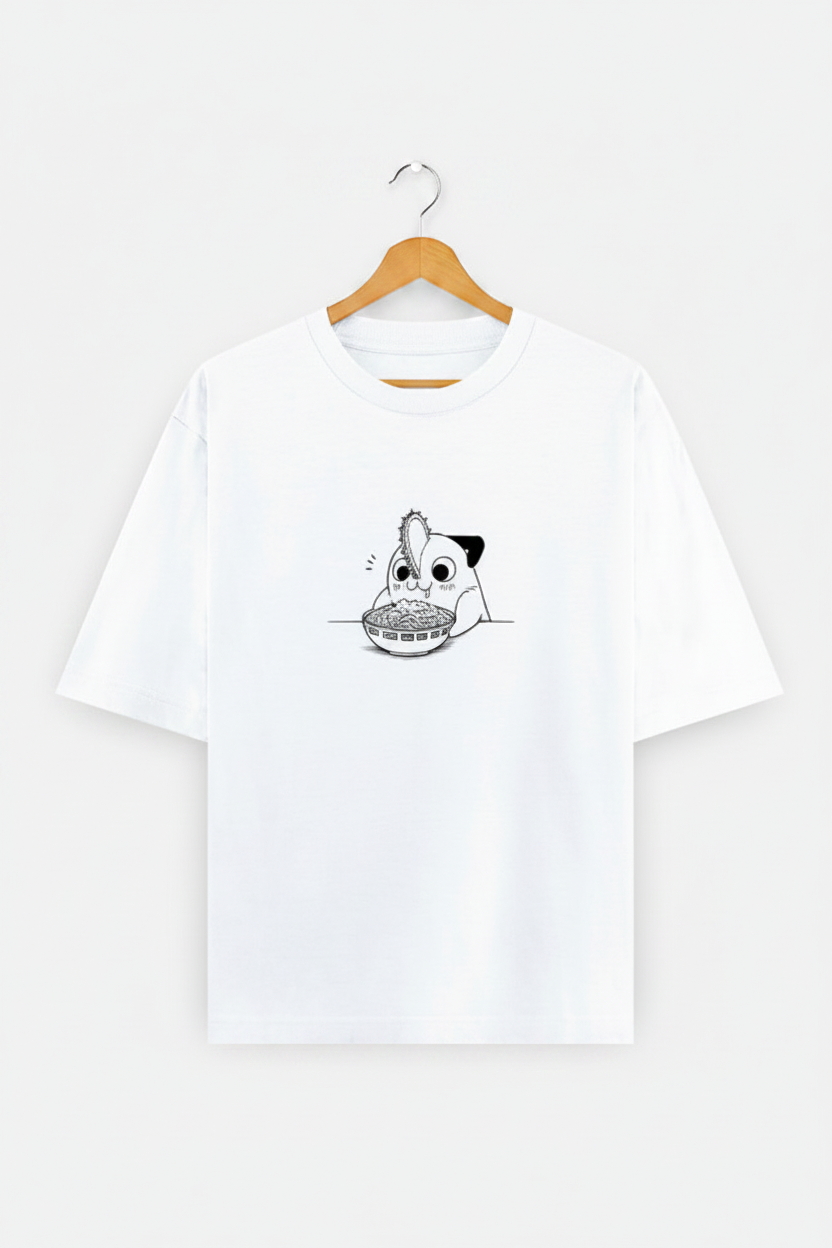 POCHITA Oversized Graphic Tee – Lunara Ink