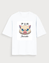Unisex Oversized Demon Slayer - Inosuke T-Shirt