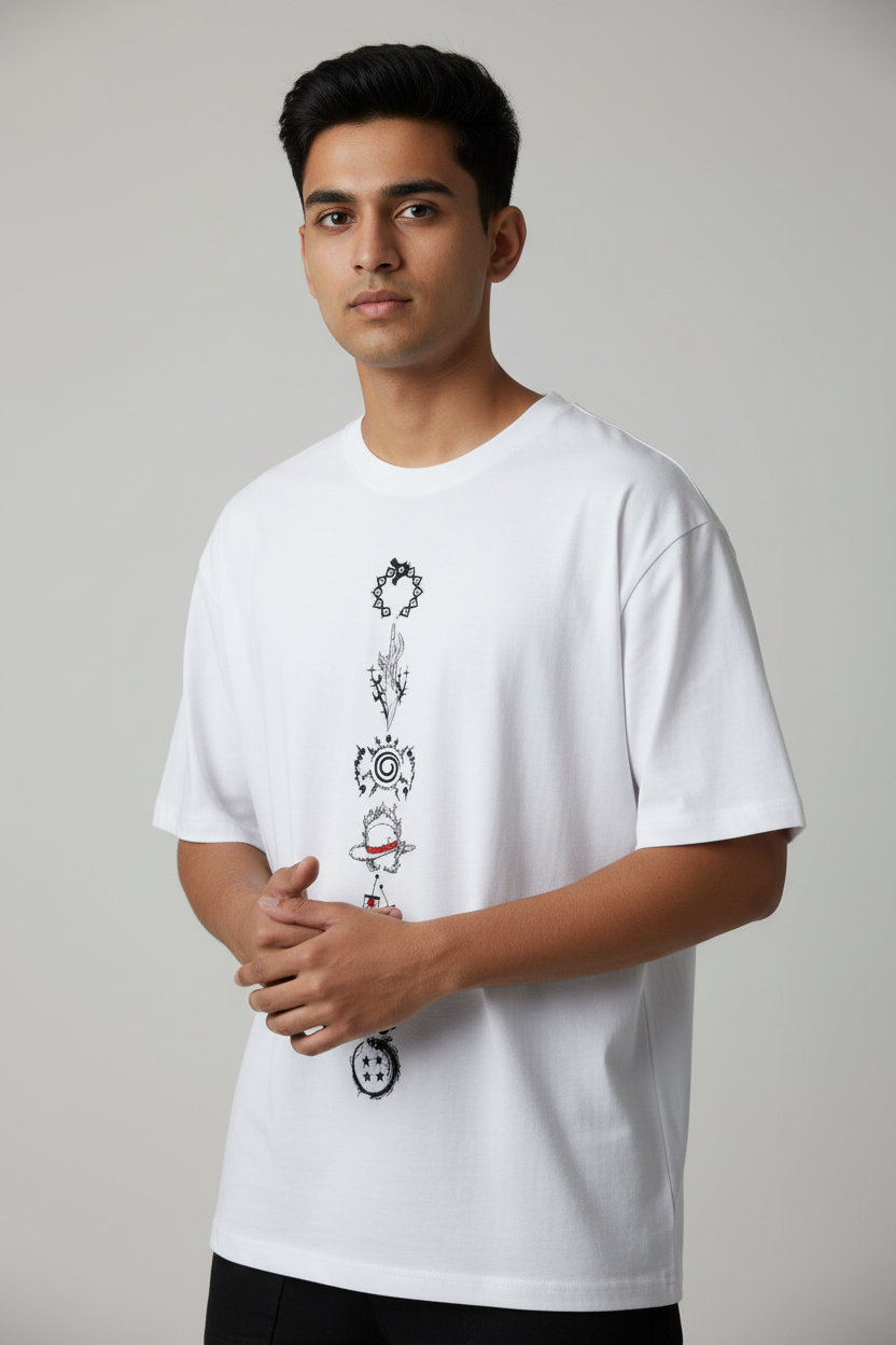 Anime Essentials Oversized Graphic Tee – Lunara Ink