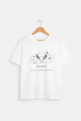 Taurus White Unisex T-Shirt