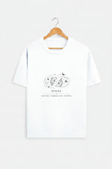 Pisces White Unisex T-Shirt