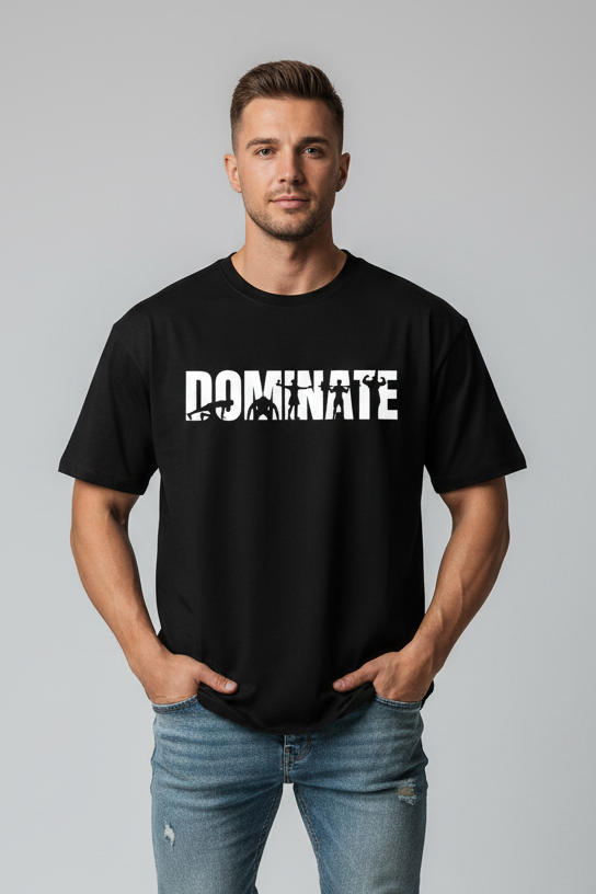 Dominate Unisex T-Shirt | Gym & Fitness Streetwear