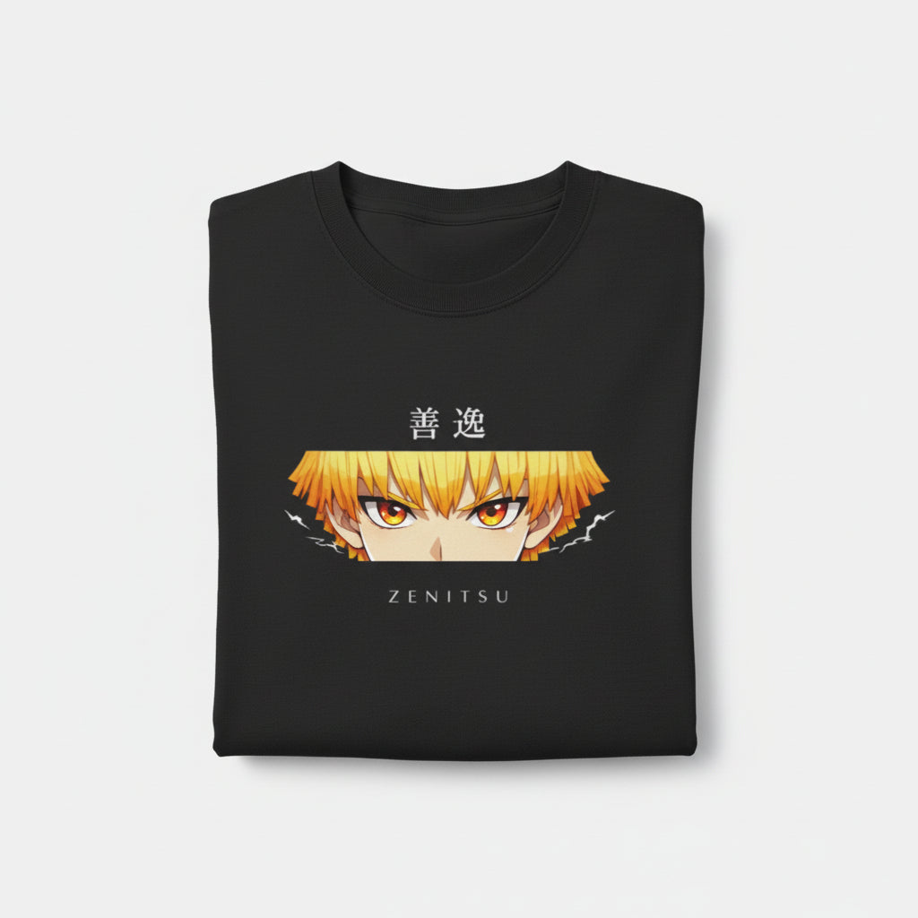 Unisex Oversized Demon Slayer - Zenitsu T-Shirt