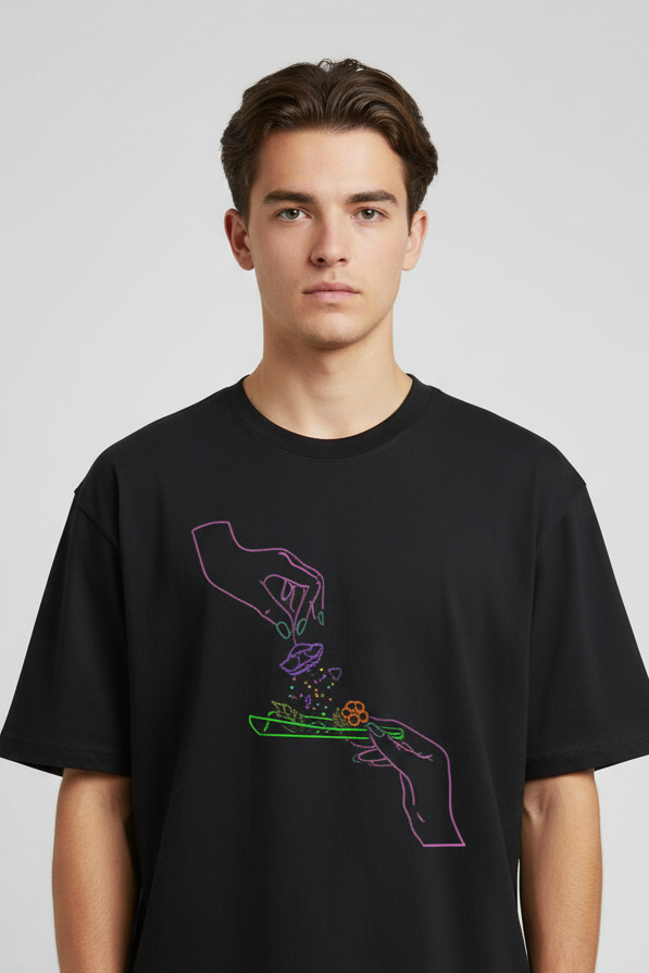 Flower High Unisex Tee – lunara ink