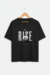 Rise above Yesterday Black Unisex T-Shirt