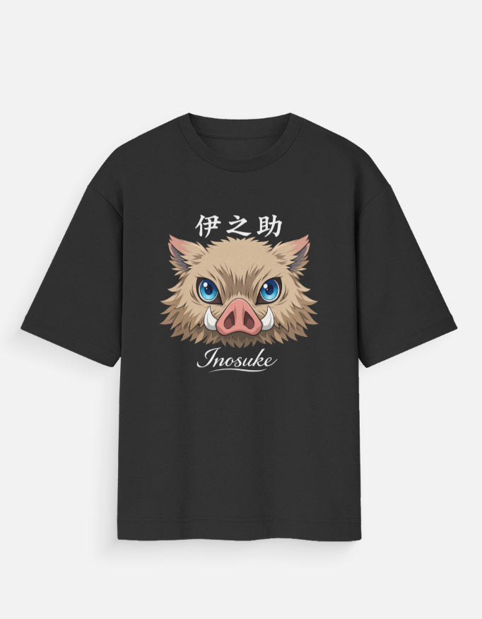 Unisex Oversized Demon Slayer - Insosuke T-Shirt
